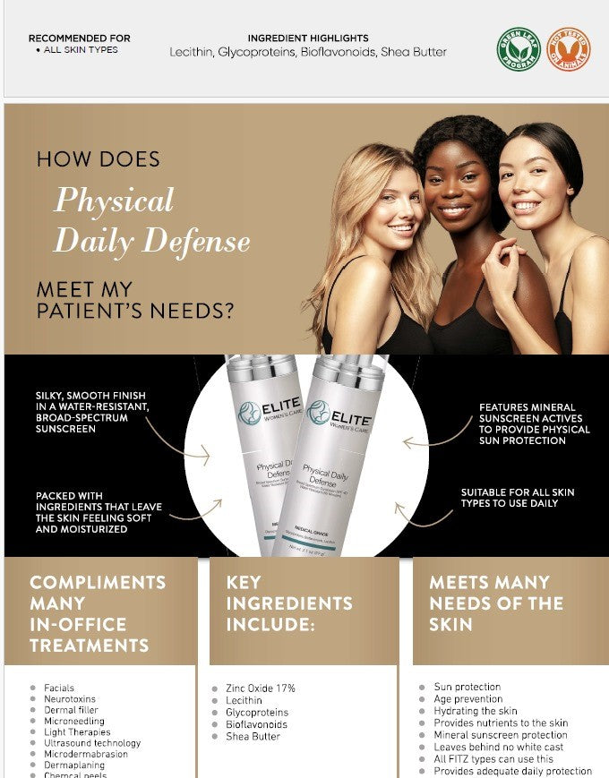 ELITE Physical Daily Defense SPF 40