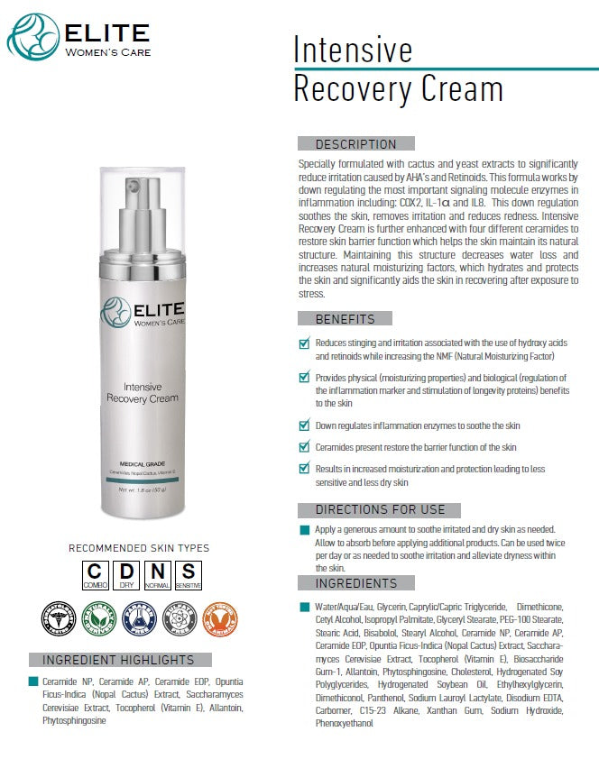 ELITE Intensive Recovery Cream