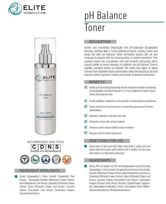 ELITE pH Balance Toner